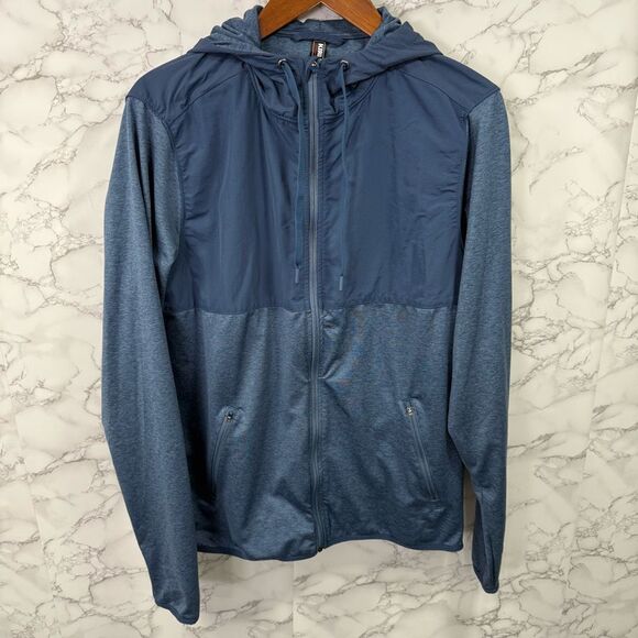 Kirkland Men’s Jacket sz M Windbreaker Hooded NWOT #G359 - Picture 5 of 8